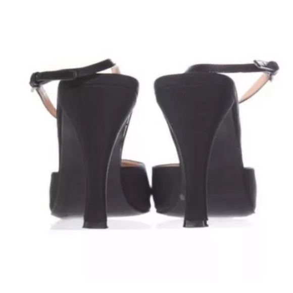 PRADA Womens Black Heels Pumps Sling back Shoes Size 38.5 $700 MSRP - Picture 9 of 9
